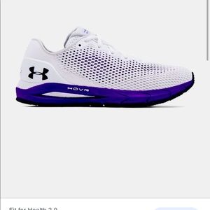 Under Armour Womens HOVR Sonic 4 White/Purple Size 9.5 Brand new in box.